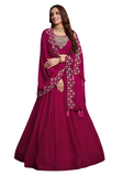 Stylish pink Touria salwar