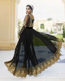 Salwar Designer orientale Noir Ilyana - Narkis Fashion
