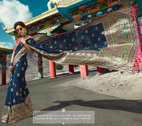 Jupon sari soie satinée jupon jupon sari jupe indienne intérieur bleu Jupon sari soie satinée jupon jupon sari jupe indienne intérieur bleu