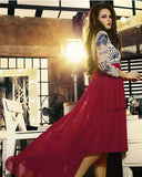 Robe Rouge Cynthia - Taille 42 - Narkis Fashion