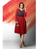 Robe Rouge Coralie - Taille 42 - Narkis Fashion
