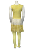 Salwar jaune Sania - Narkis Fashion