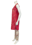 Salwar rouge Marliya - Narkis Fashion