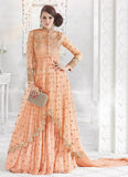Lehenga/Salwar Designer Orange Dina - Narkis Fashion