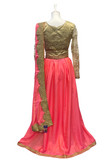 Harisha Pink Sari Dress