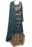 Emna green imperial dress