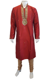 Costume Homme Rouge Gautam - Taille 40 - Narkis Fashion