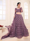 Lehenga nuptiale Violet Katrina - Narkis Fashion