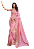 Beautiful Trendy Pink Lavanya Saree