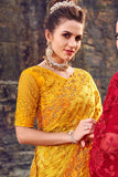Sensationnel Sari Mariage jaune Nishanthi - Narkis Fashion