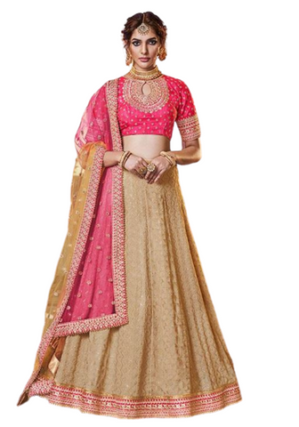 Magnifique Lehenga Beige Indivarini