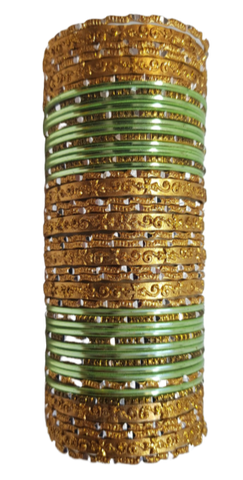 Bracelets Filles Vert pistache - Lot de 48 - Narkis Fashion