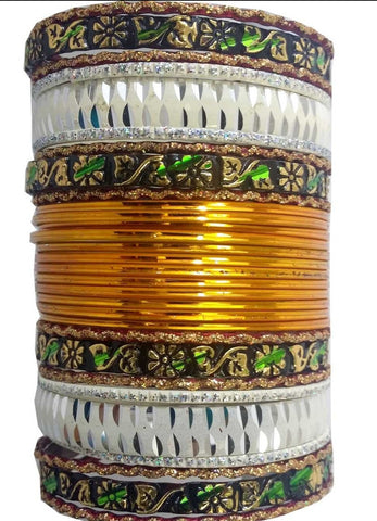Bracelets Indien Jaune - Lot de 30 - Narkis Fashion
