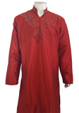 Costume bollywood Rouge Nizar - Taille 42