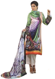 Salwar pakistanais Multicolore Thaslima