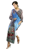Salwar pakistanais Bleu Thasnime - Narkis Fashion