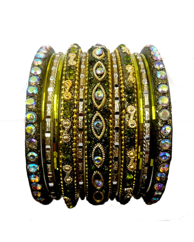 Bracelets Mariage Vert Olive - Narkis Fashion