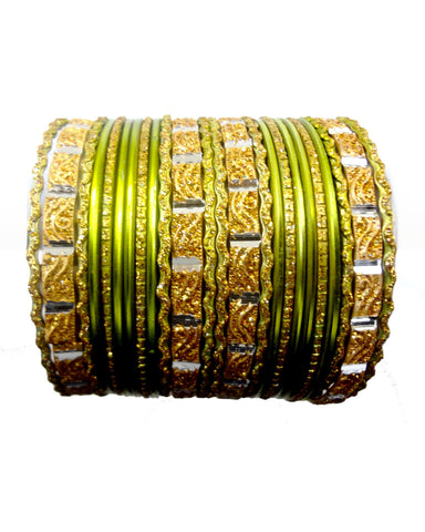 Bracelets Vert Pomme - Lot de 24 - Narkis Fashion