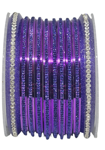Bracelets Indien Violet - Lot de 10