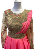 Harisha Pink Sari Dress