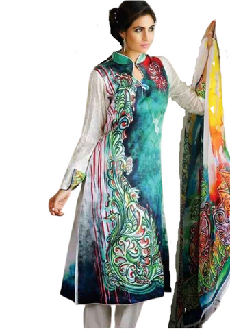 Salwar pakistanais Thameema - Narkis Fashion